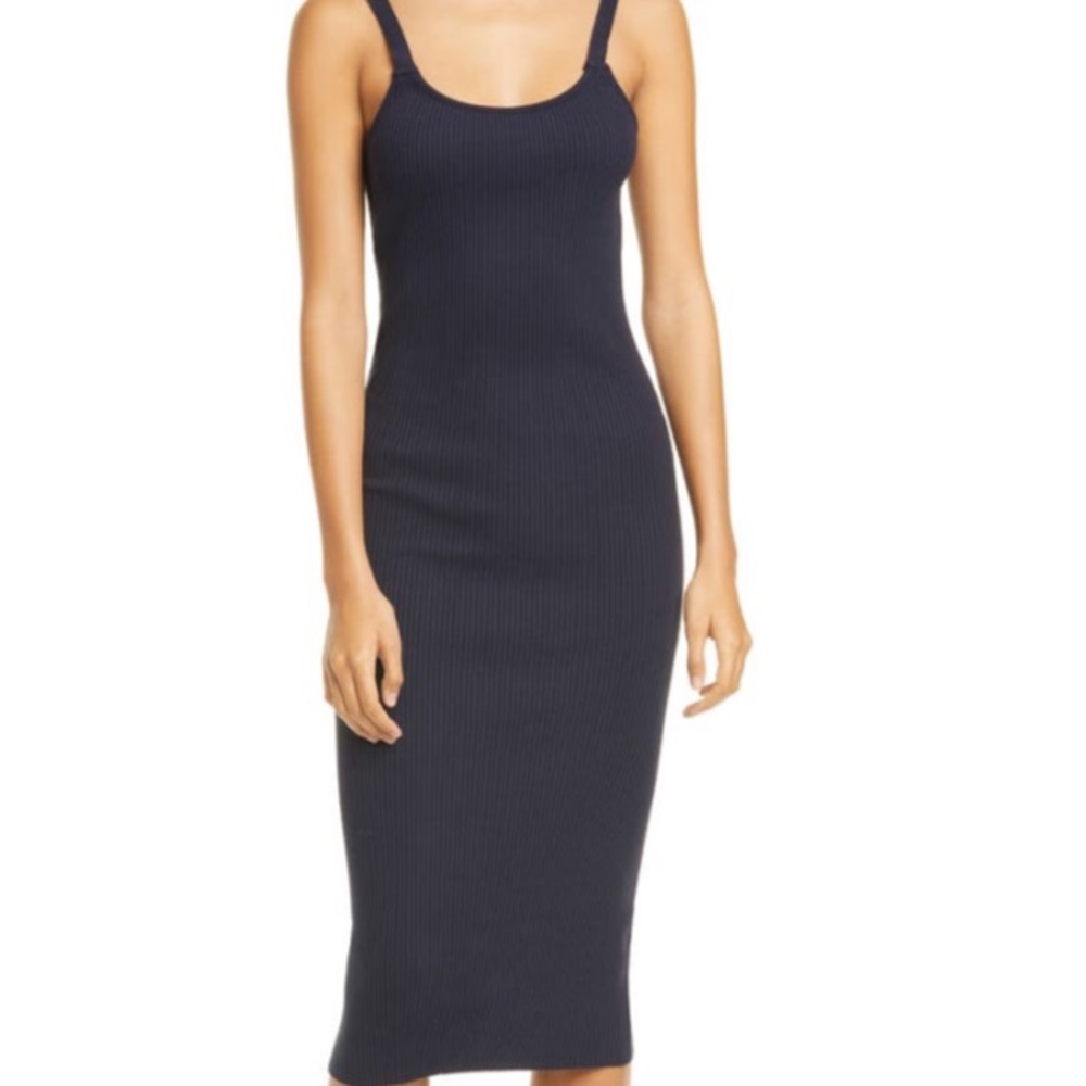 Vince Scub summer navy dress